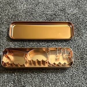 Gold Train Cookie Cutter Set